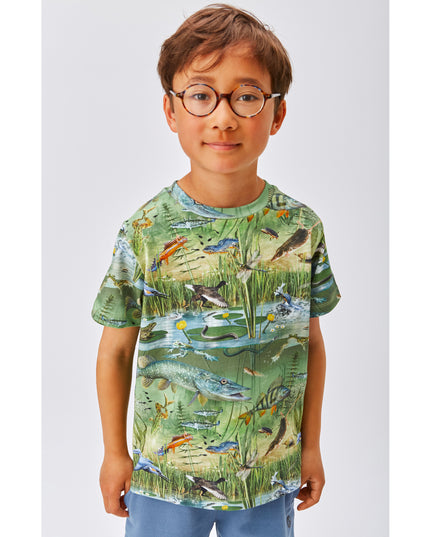 molo-Ralphie Wondrous Pond T-Shirt-1s23a216-6768