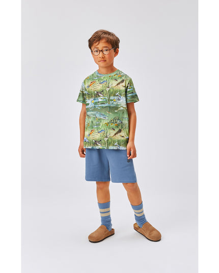 molo-Ralphie Wondrous Pond T-Shirt-1s23a216-6768