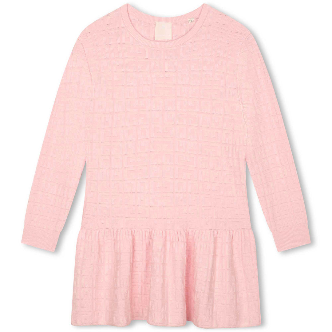 givenchy-h12308-44z-Pink Knitting Dress
