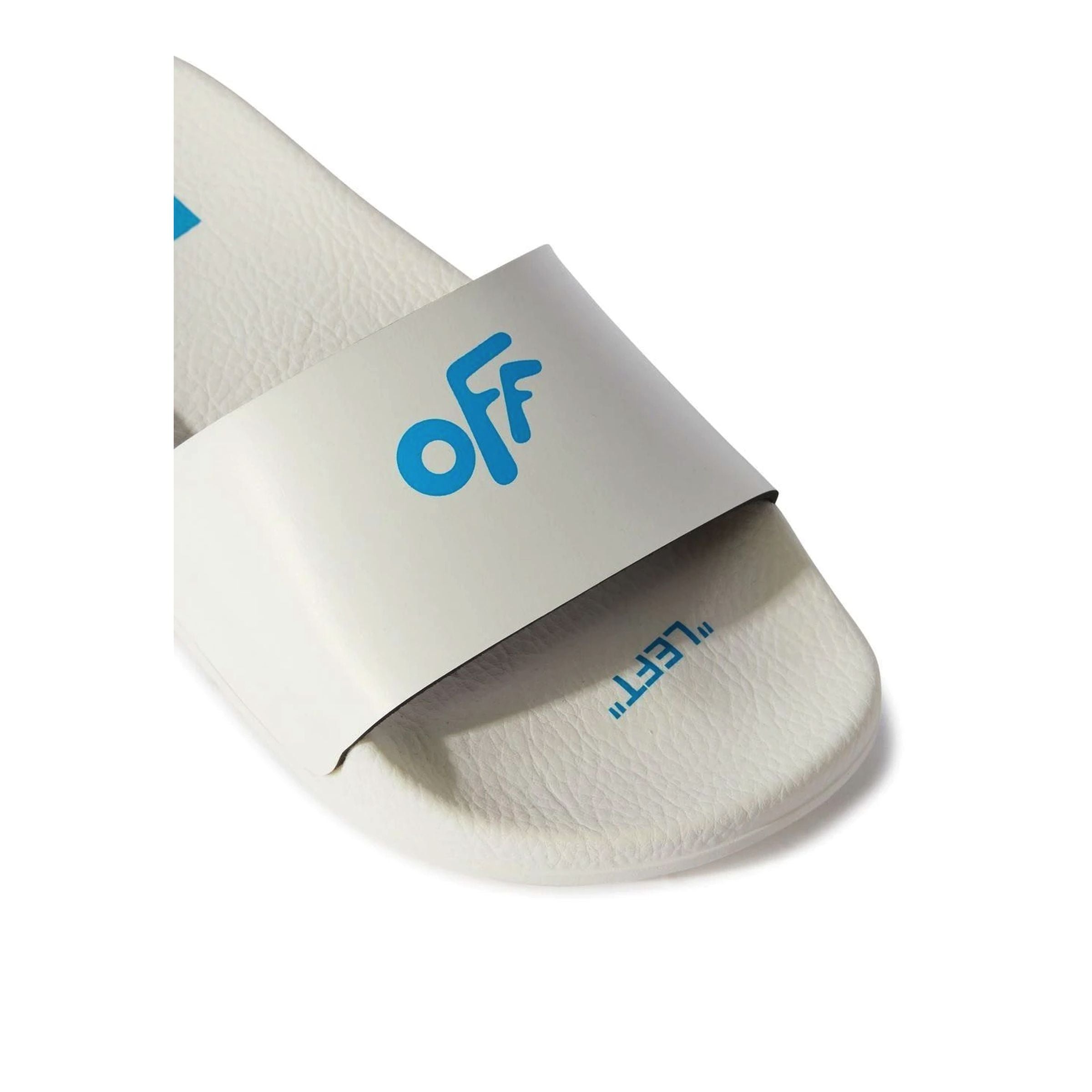 blue off white slides
