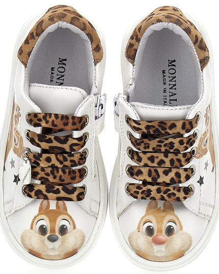 monnalisa-White Chipmunks Print Shoes-8c0013-0701-0180_kids atelier