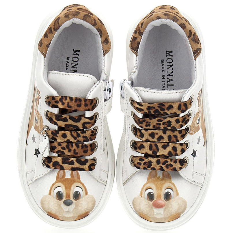 monnalisa-White Chipmunks Print Shoes-8c0013-0701-0180_kids atelier