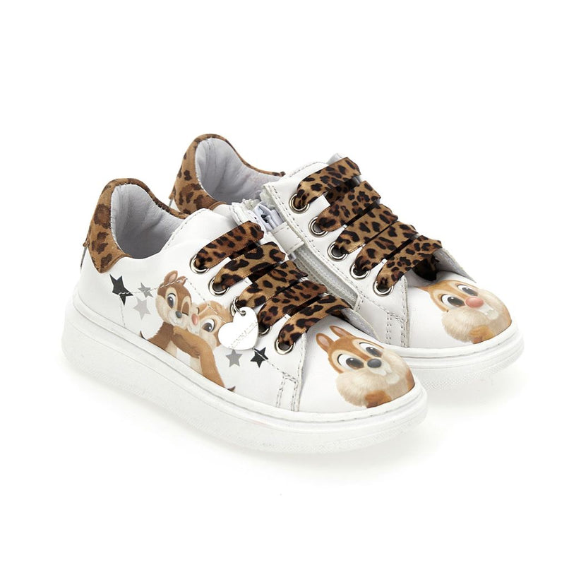 monnalisa-White Chipmunks Print Shoes-8c0013-0701-0180_kids atelier