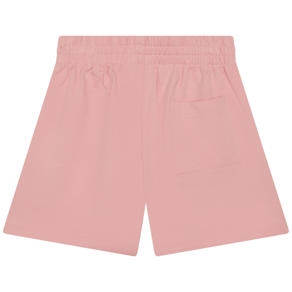 kenzo-k14253-46g-Pink Logo Shorts