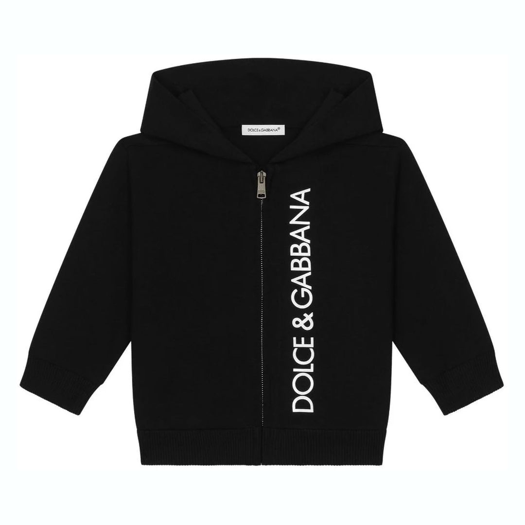 dg-Black Logo Hoodie-l1jwit-g7ku7-n0000