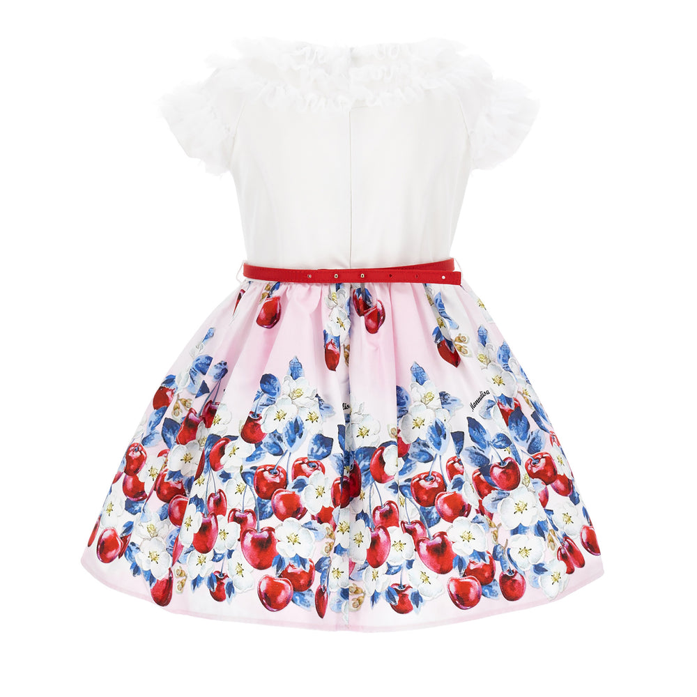 monnalisa-Cherry Print Dress-11a905-1625-9990