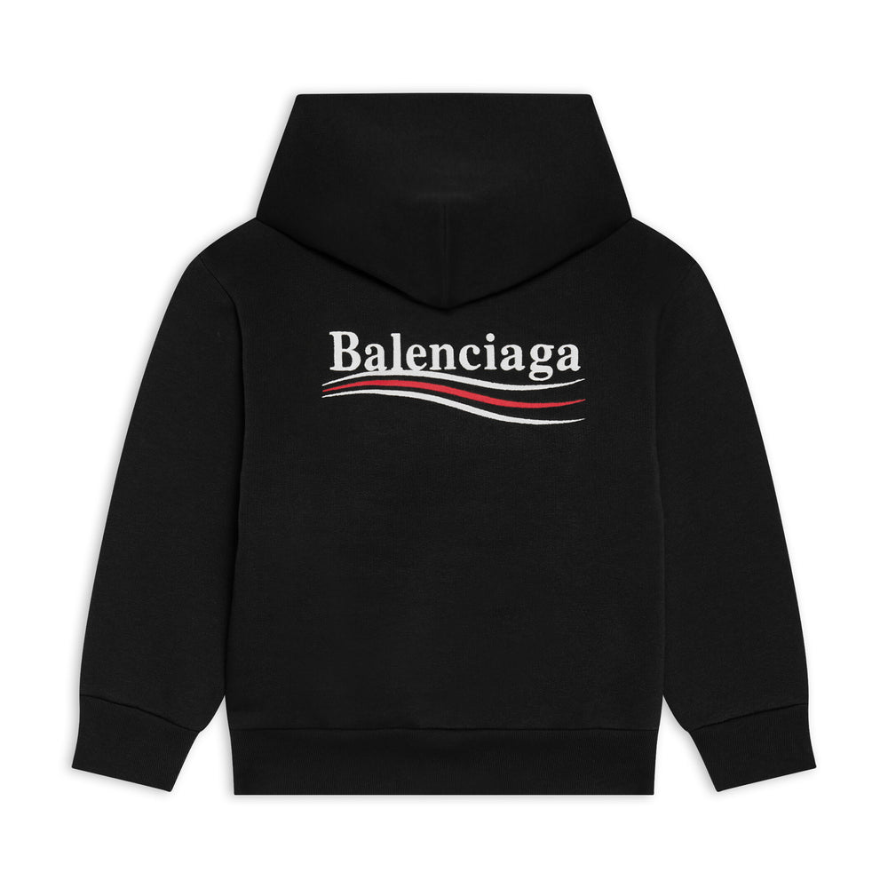 balenciaga-Black Logo Hoodie-682019-tmve6-1070