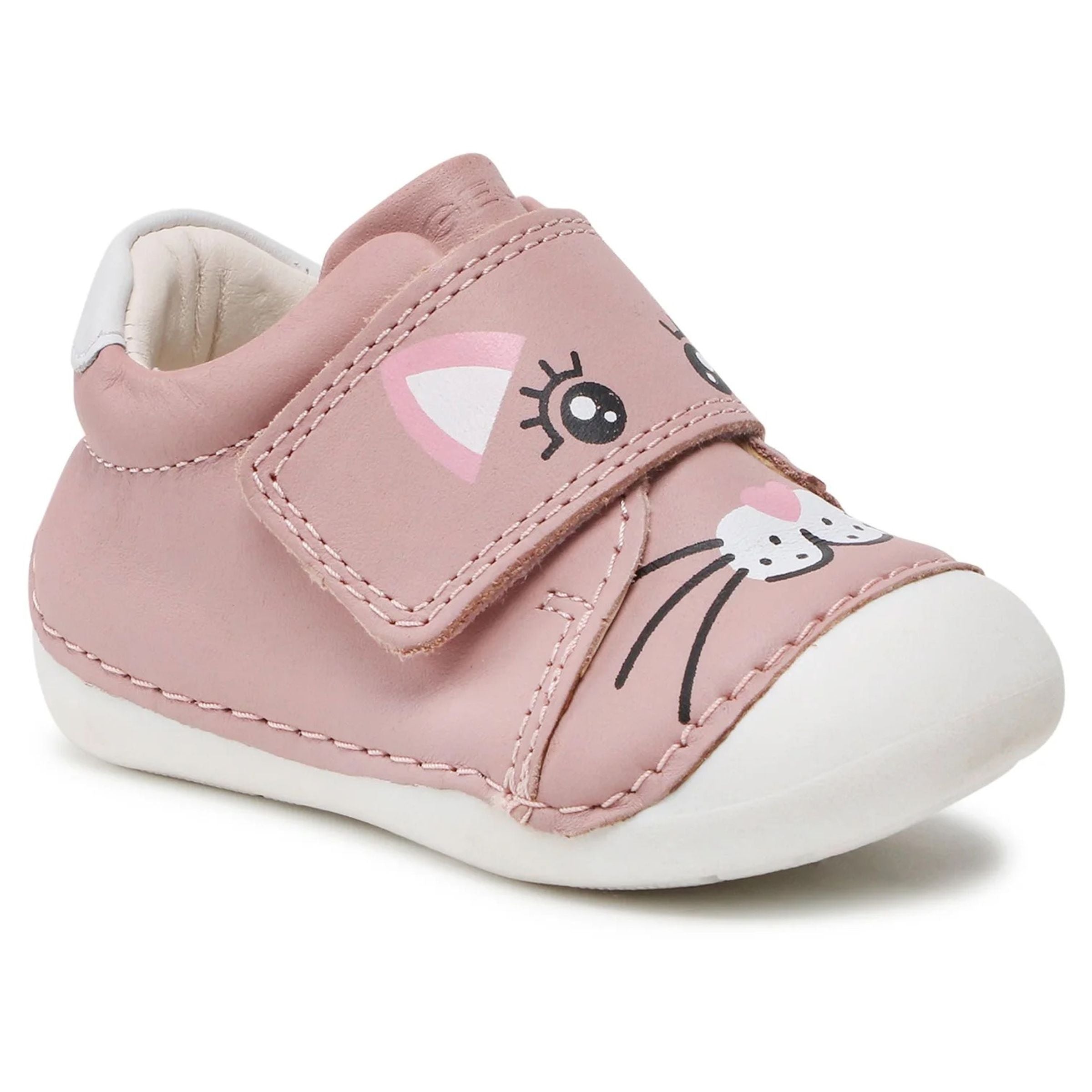 Rose Tutim Kitten Velcro Shoes