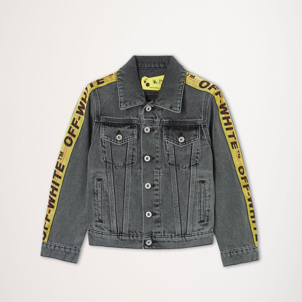 Off white denim top jacket sale