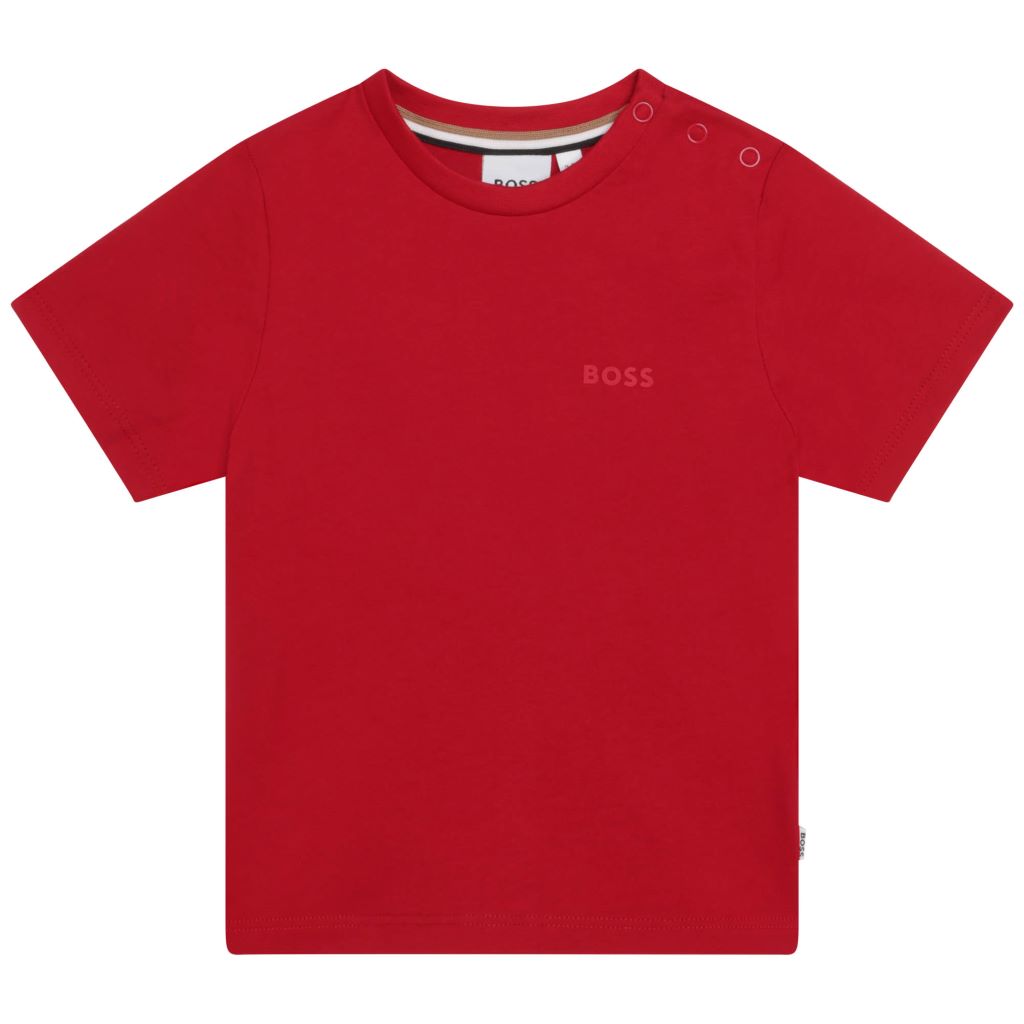 boss-Red Logo T-Shirt-j05944-99c