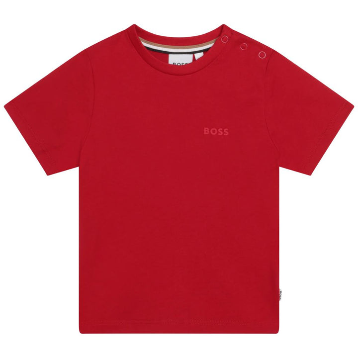 boss-Red Logo T-Shirt-j05944-99c