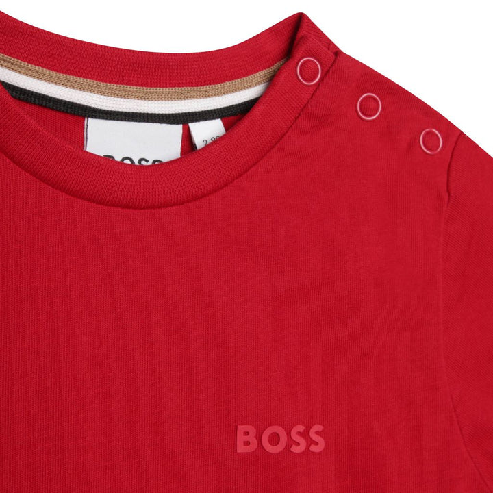 boss-Red Logo T-Shirt-j05944-99c