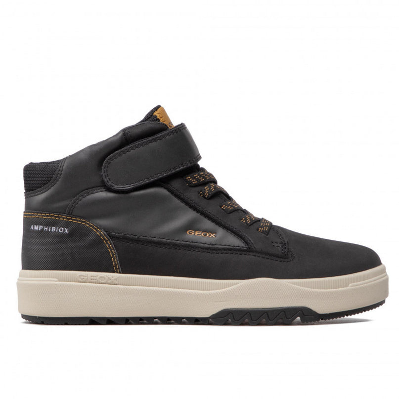 GEOX-J BUNSHEE B.BABX A - WA.SY+NBK-J16FMA-0ME32-C9241-BLACK/DK YELLOW