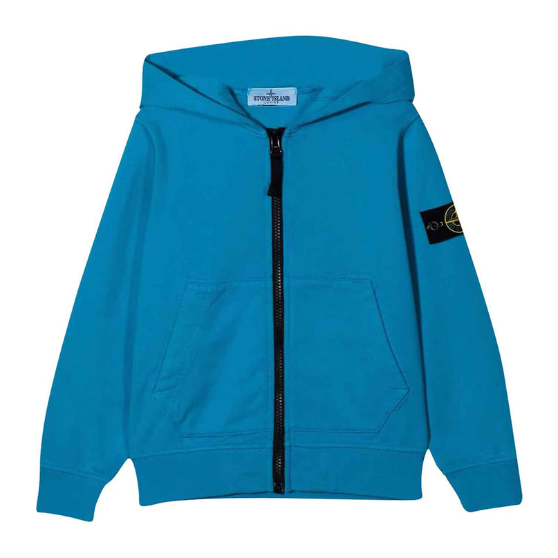 stone-island-Turquoise Zip Up Hoodie-761660740-v0042