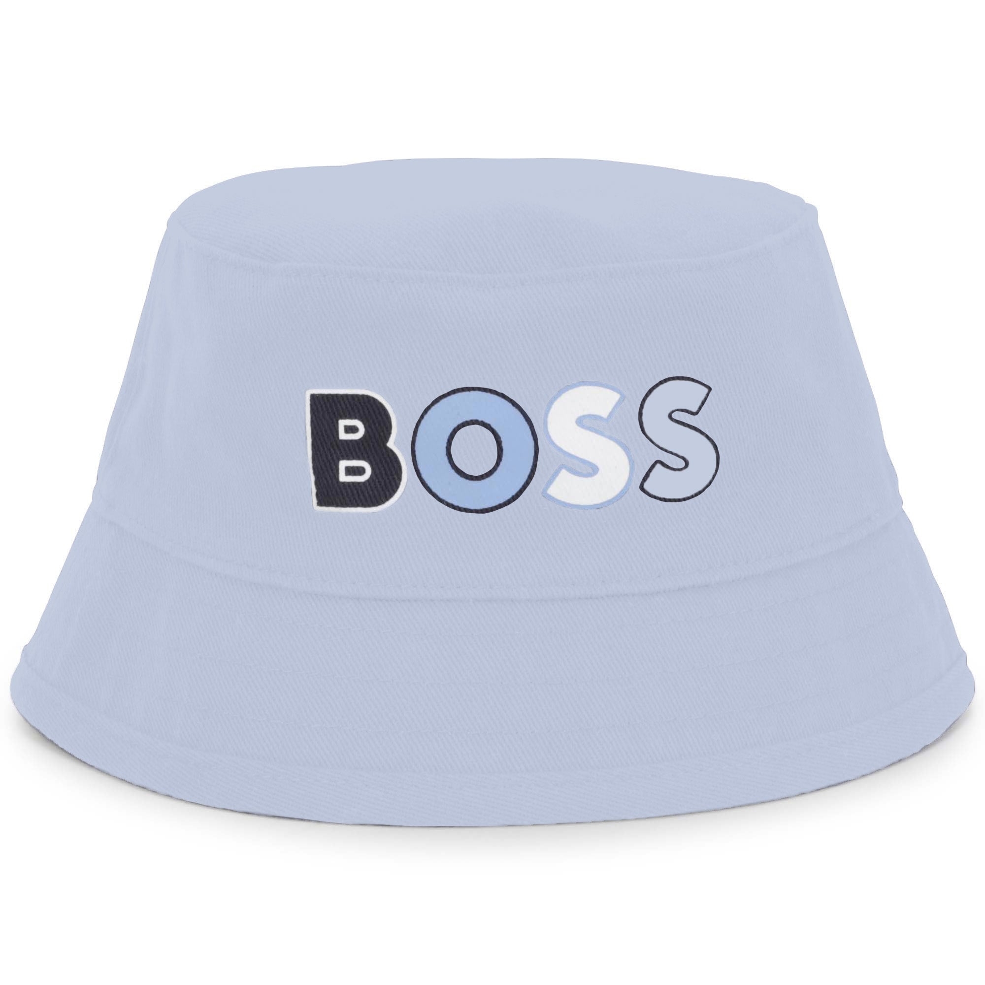 Pale Blue Logo Bucket Hat