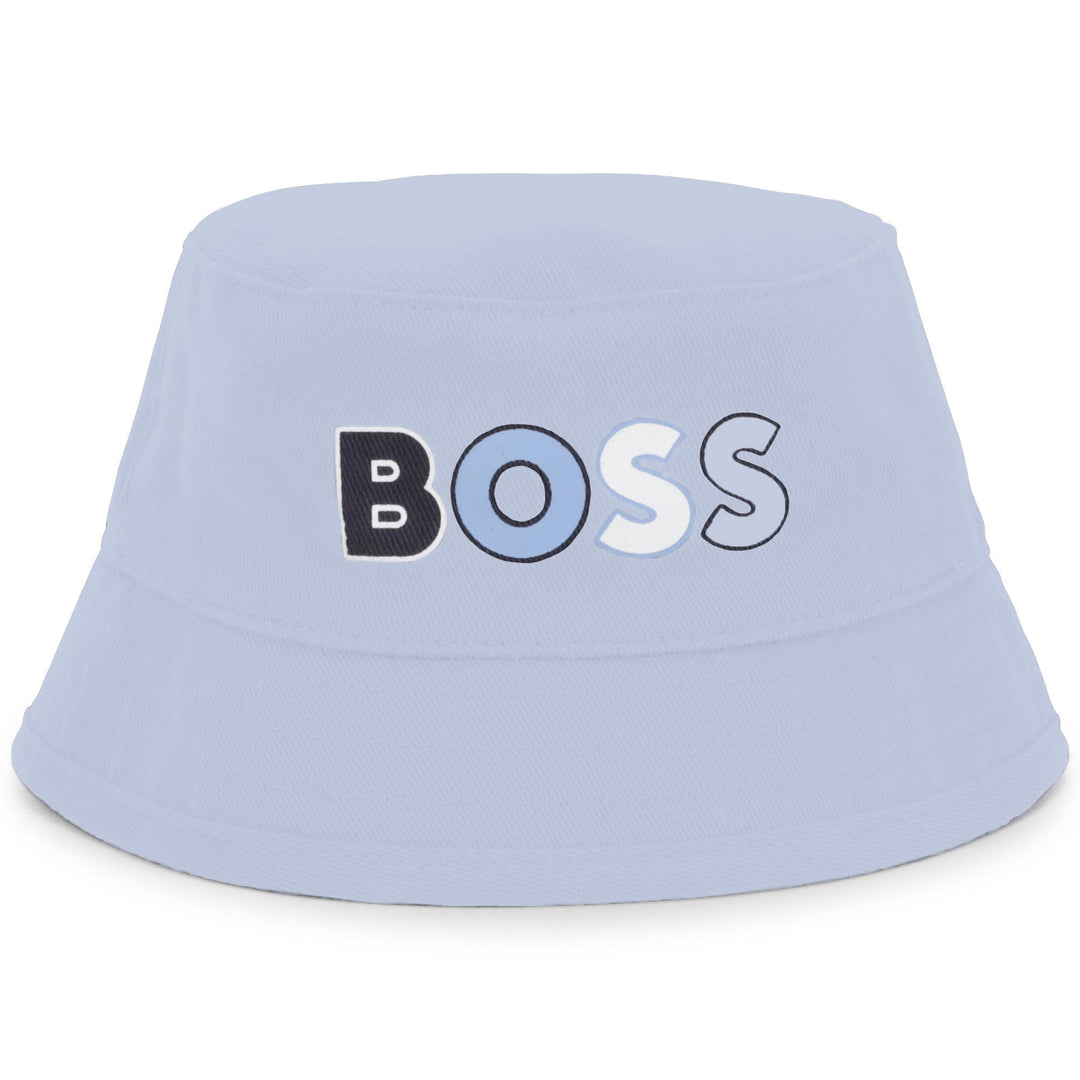 boss-j91139-771-nb-Pale Blue Logo Bucket Hat