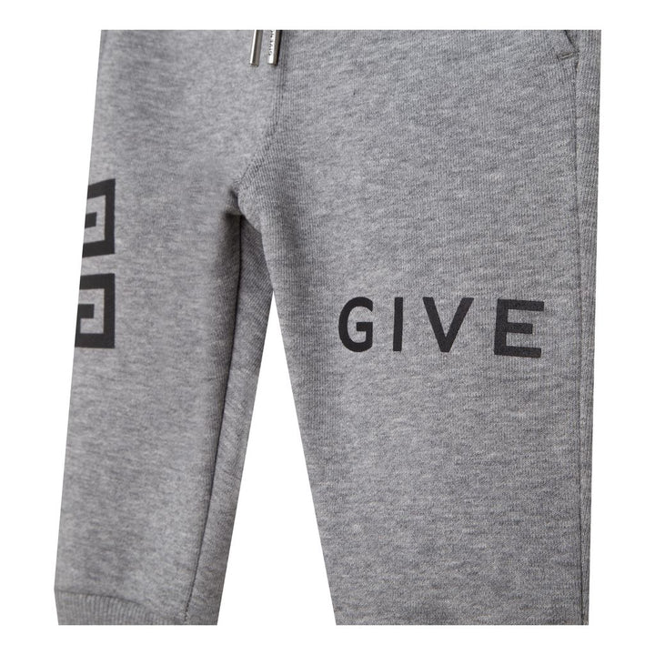 givenchy-h04137-a47-Gray 4G Joggers