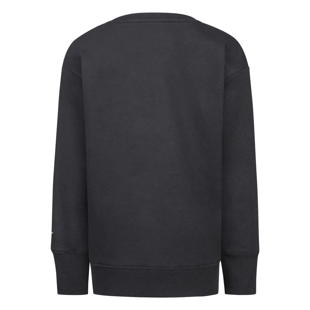 Black Logo Cotton Sweatshirt