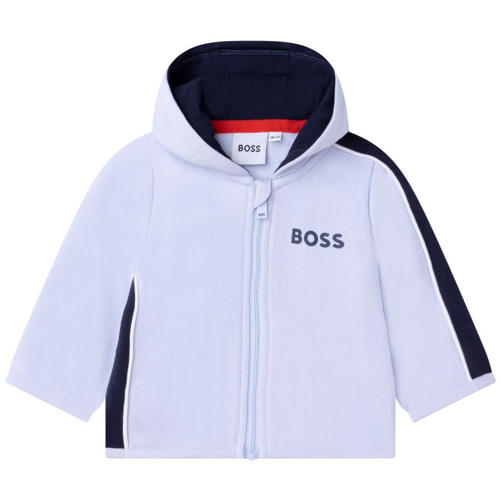 boss-Blue Baby Outfit Set-j98369-771