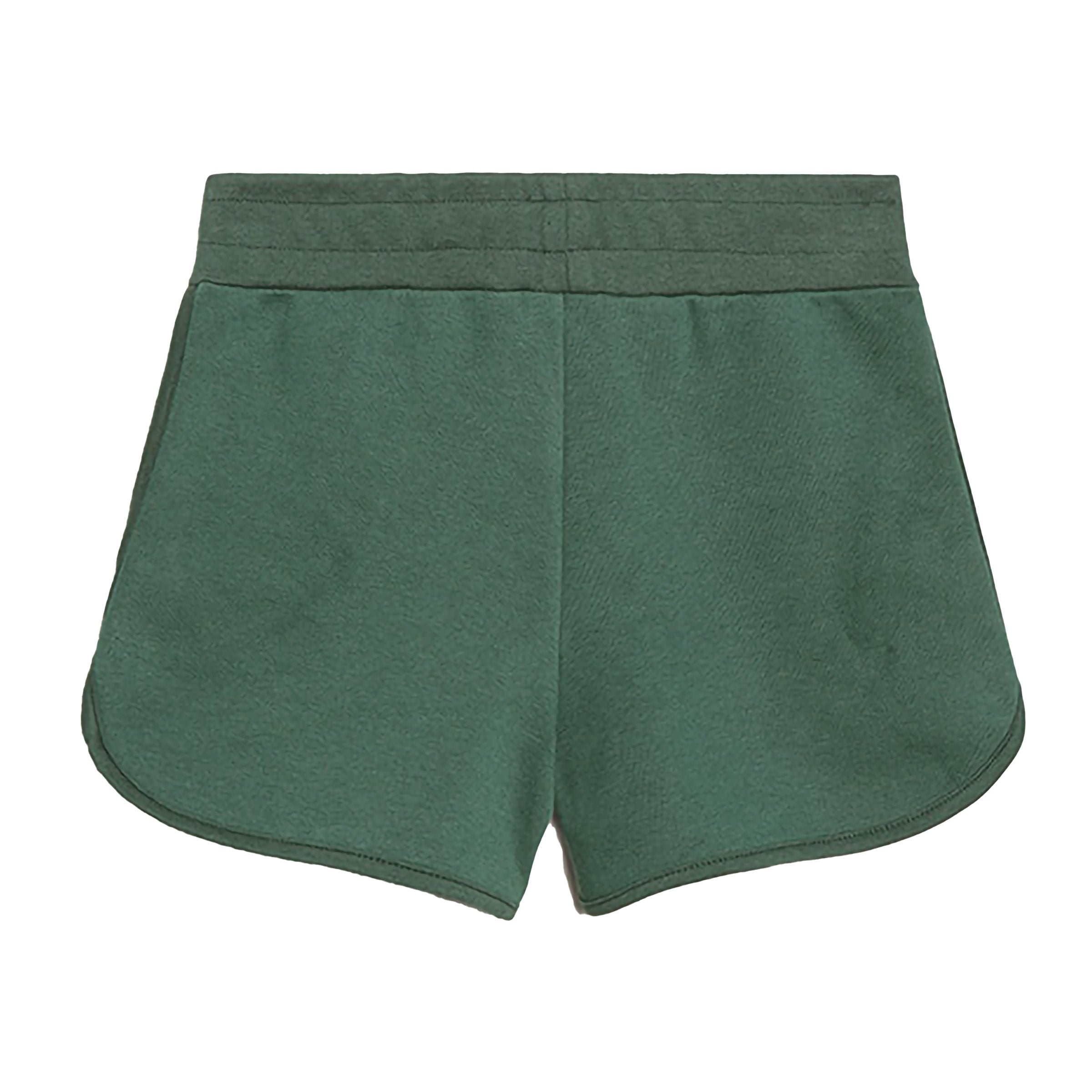 Golden Goose Kids logo-print elastic-waist shorts - Green