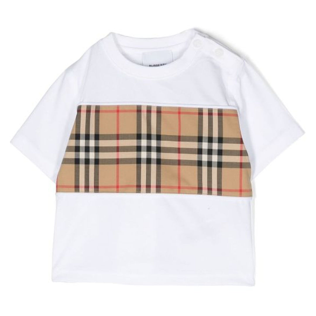 burberry-8064810-White Cotton T-Shirt-130828-a1464