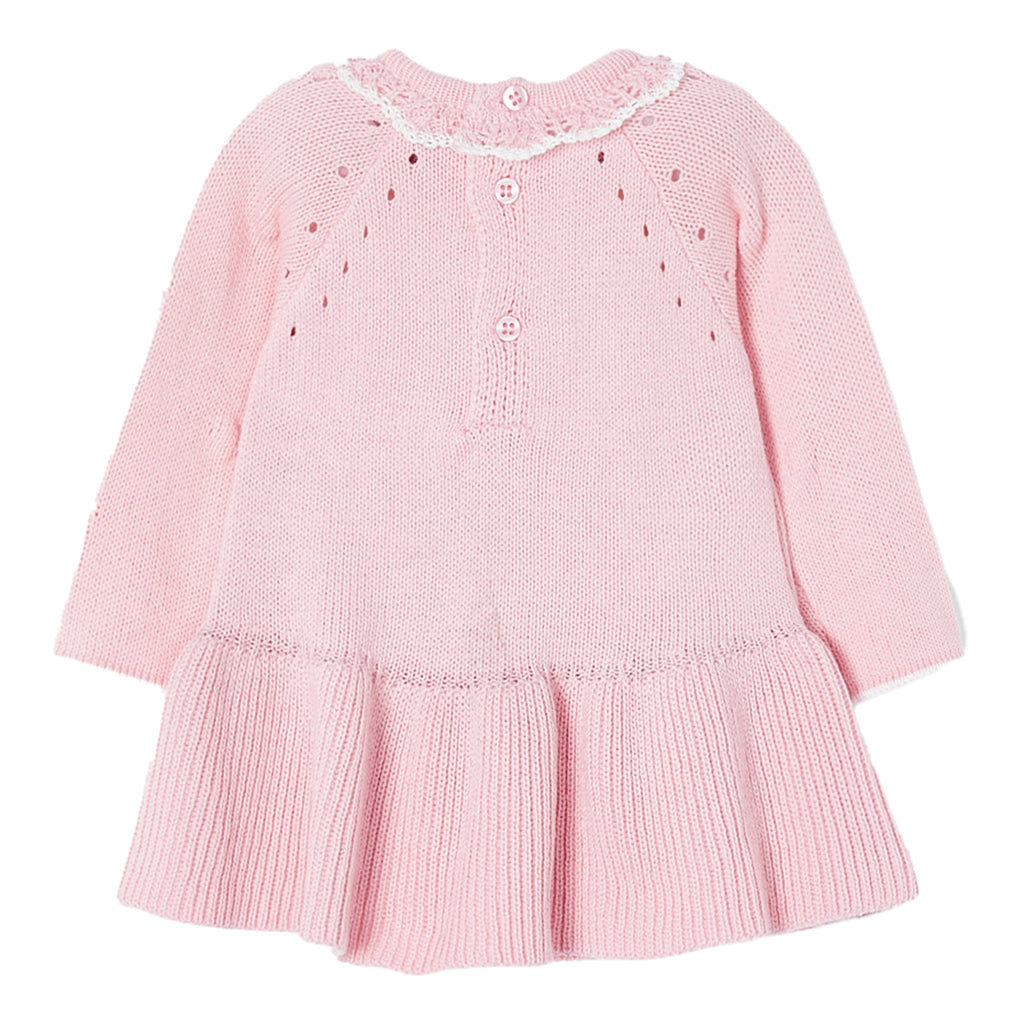 Pink Heart Knit Dress