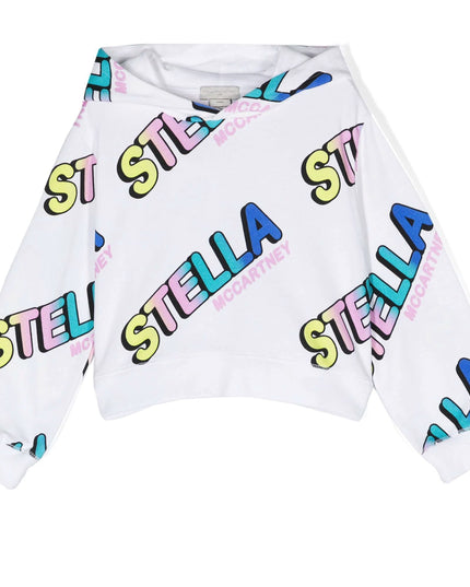 stella-White Logo Hoodie-tu4c80-z1658-100mc