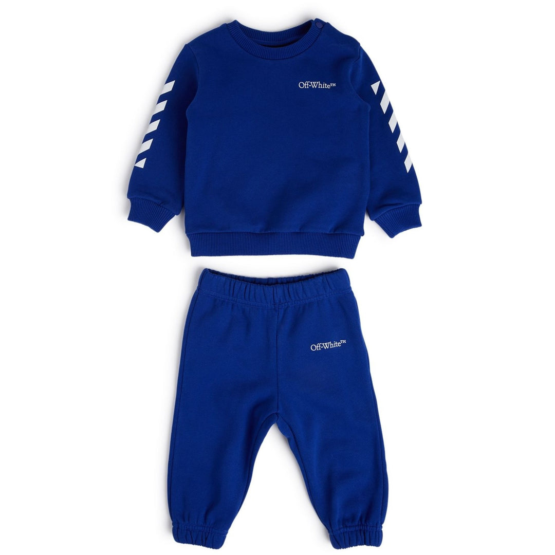 off-white-ob2x003f23fle0014501-Blue Cotton Babysuit