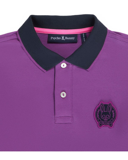 psycho-bunny-b0k800x1pc-Violet Logo Polo