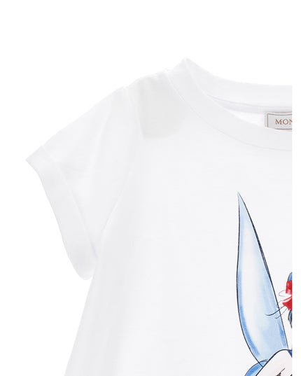 monnalisa-White Tinker Bell T-Shirt-11a600-1206-0099