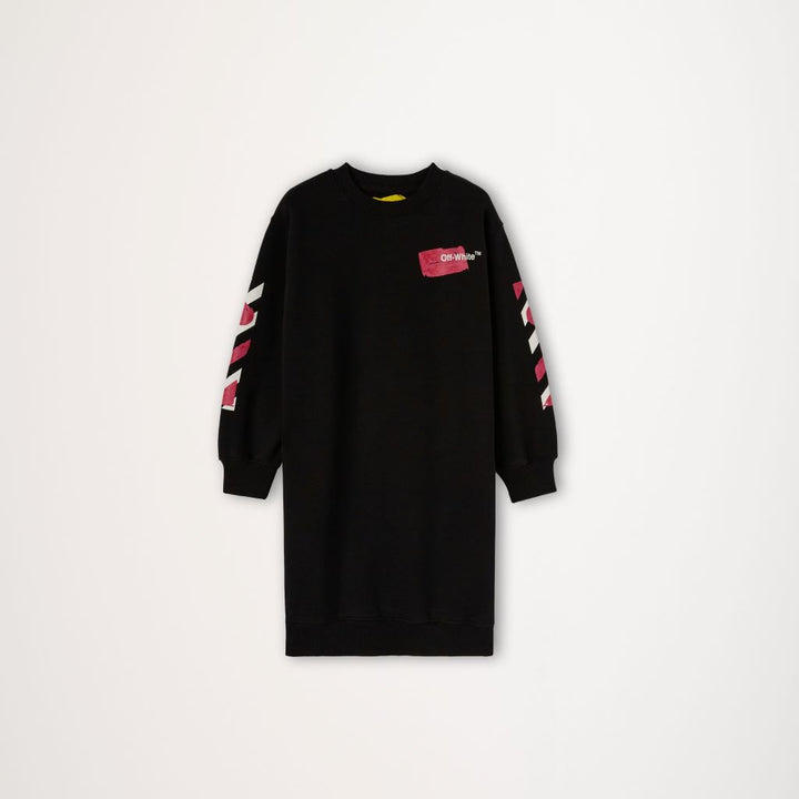 ow-Black Shape Sweat Dress-ogdb027f22fle0021032