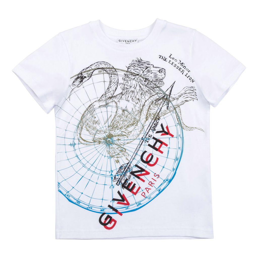 givenchy-Graphic Print T-Shirt-h25290-10b