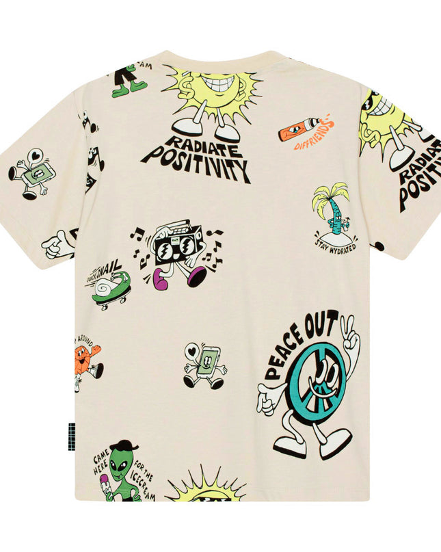 molo-rodney-Beige Rodney T-Shirt-1s24a213-8919
