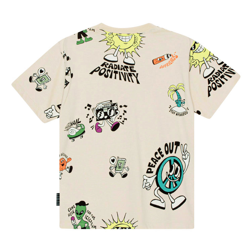 molo-rodney-Beige Rodney T-Shirt-1s24a213-8919