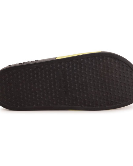givenchy-Black & Yellow Logo Slippers-h29062-532