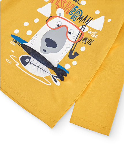 kids-atelier-boboli-kid-boy-yellow-polar-bear-graphic-t-shirt-305064-1163
