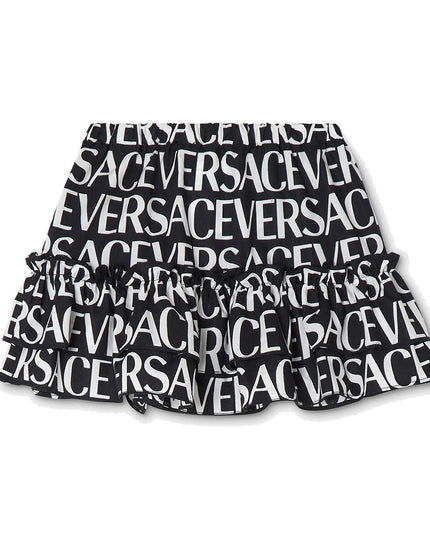 versace-Black & White Skirt-1000360-1a05244-5b040