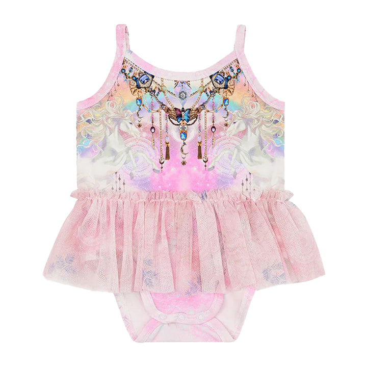 camilla-Pink Tutu Onesie Dress-00019602