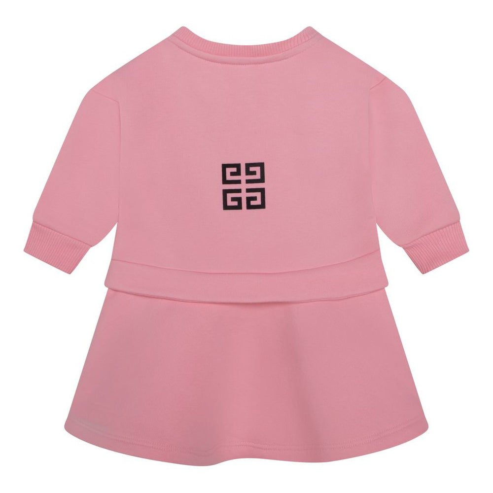givenchy-h02091-45t-Pink Logo Dress