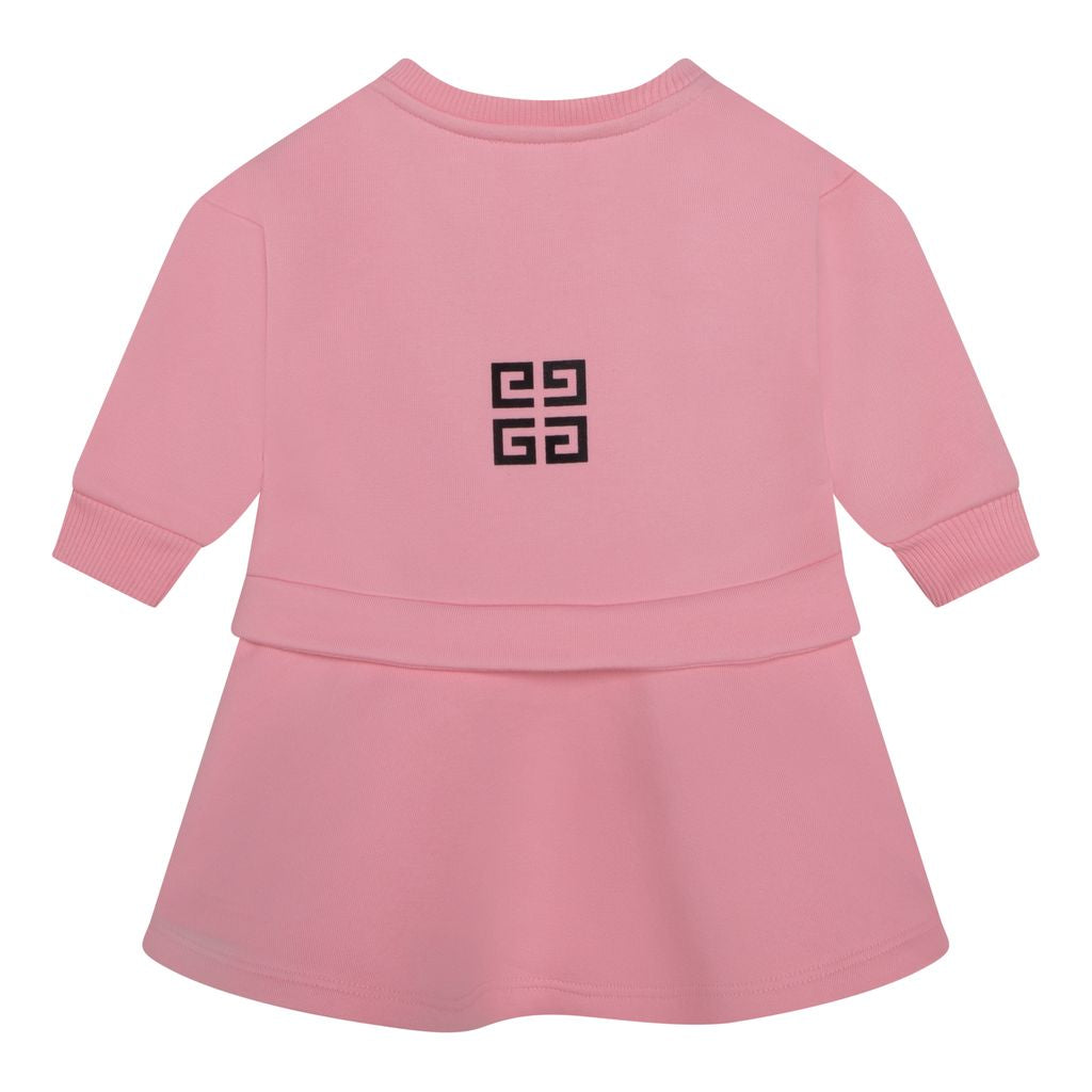 givenchy-h02091-45t-Pink Logo Dress