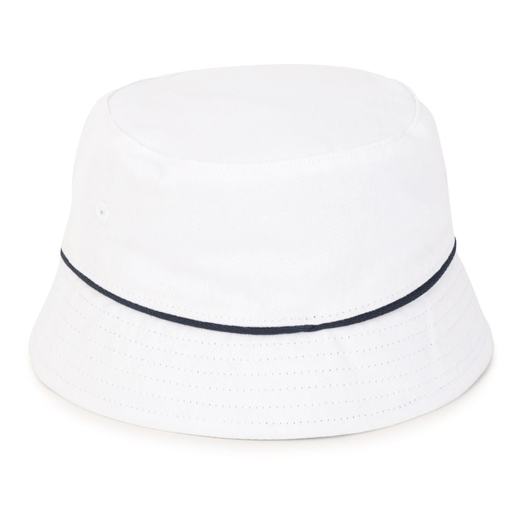 boss-White & Blue Bucket Hat-j01126-10b
