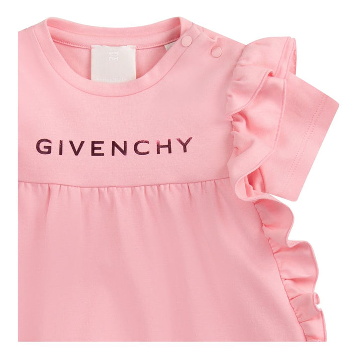 givenchy-h02090-45t-Pink Logo Dress