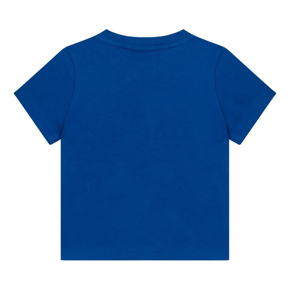 boss-Blue Logo T-Shirt-j05920-871
