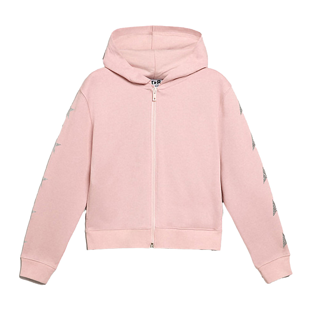 golden-goose-gyp01275-p000906-25592-Pink Hooded Sweatshirt