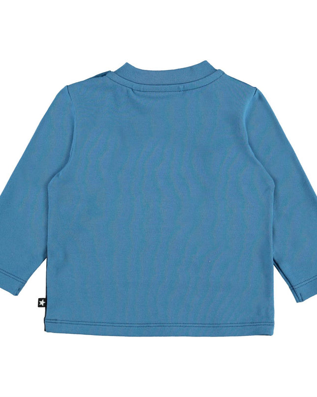 molo-Blue Pufferfish T-Shirt-3w21a409-7514
