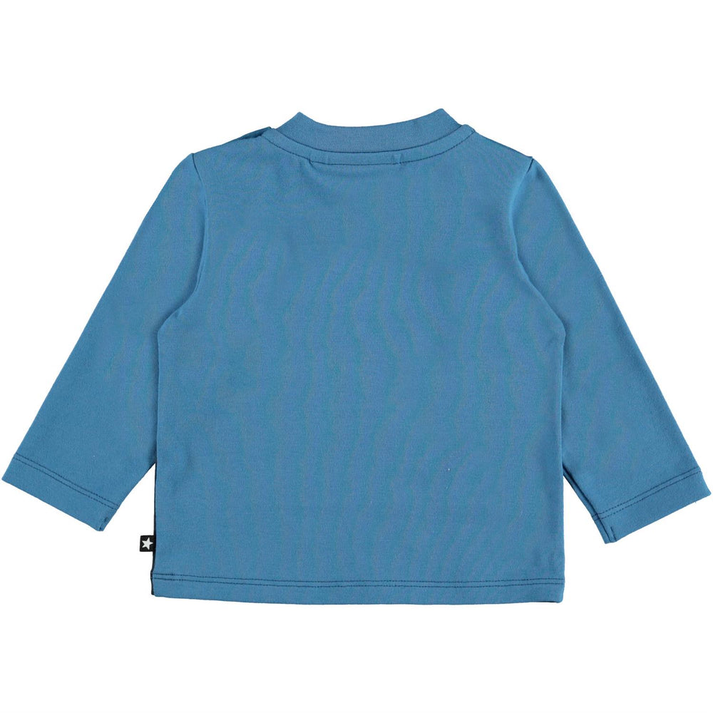 molo-Blue Pufferfish T-Shirt-3w21a409-7514