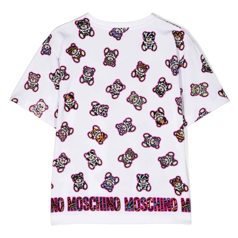 moschino-White Bear Cotton T-Shirt-ham060-lbbd6-83533
