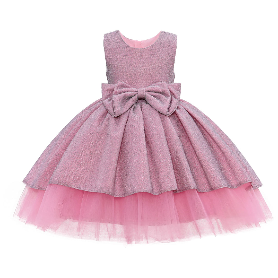 kids-atelier-tulleen-kid-girl-pink-sarita-glitter-double-bow-dress-tt38kv-pink