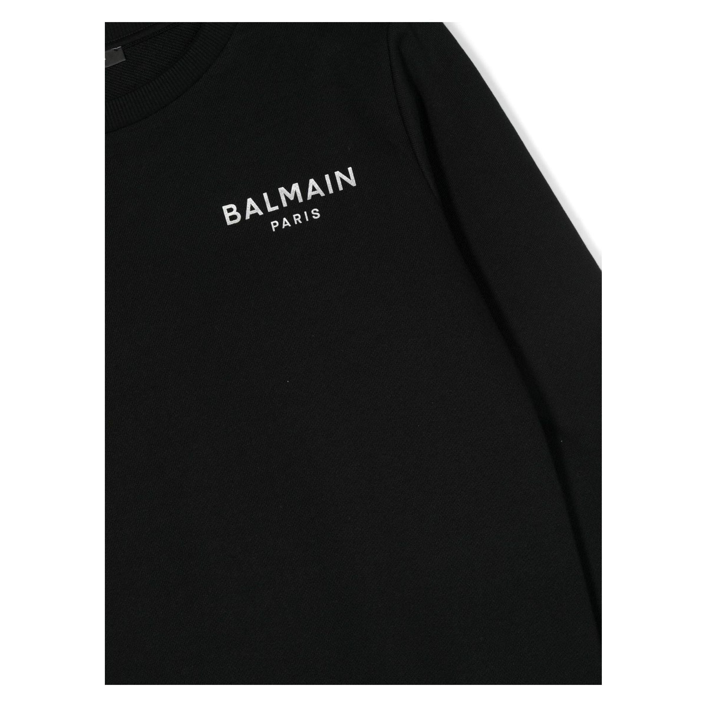 Balmain black sweatshirt best sale