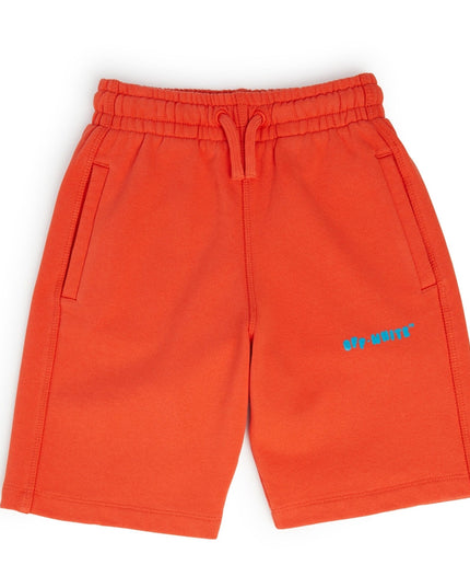 off-white-obci001s23fle0062545-Red Logo Shorts